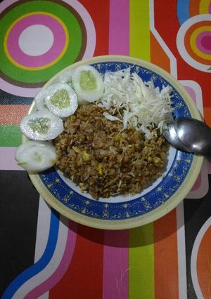 Foto resep Nasi goreng ampela