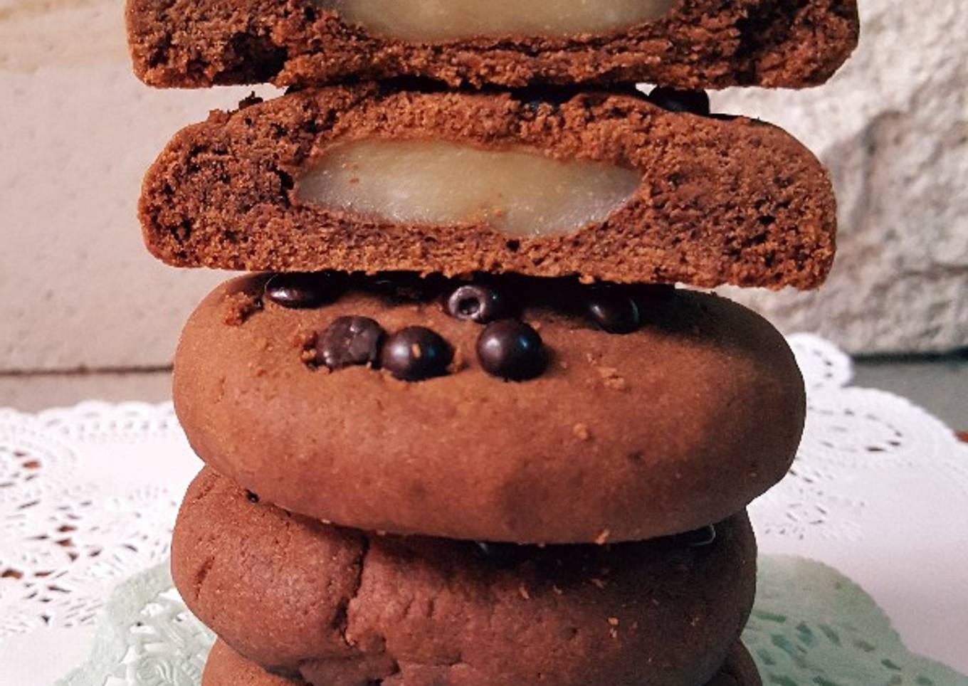 Chocolate Mochi Cookies