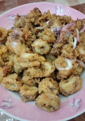Foto resep Cumi Goreng Tepung
