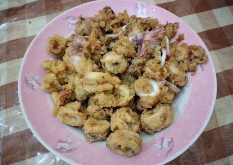 Cumi Goreng Tepung