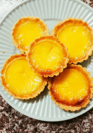 Hình của món Tart trứng Hong Kong.