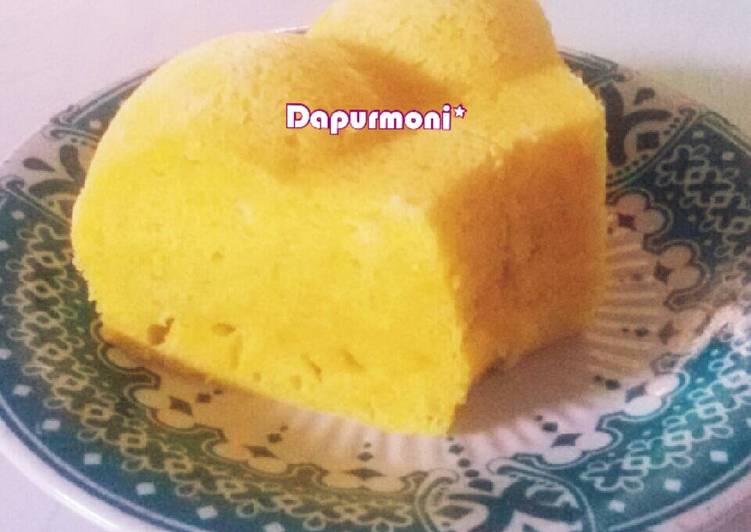 Resep Cake labu kuning kukus dengan tepung beras oleh Titi Resep Cake labu kuning kukus dengan tepung beras oleh Titi