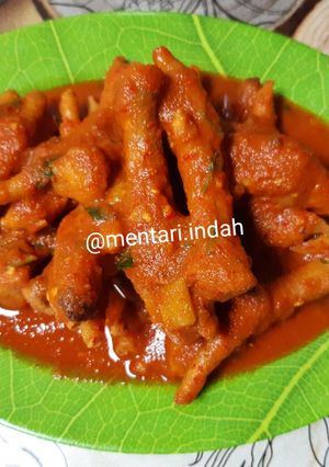 Foto resep Ceker Pedas Manis