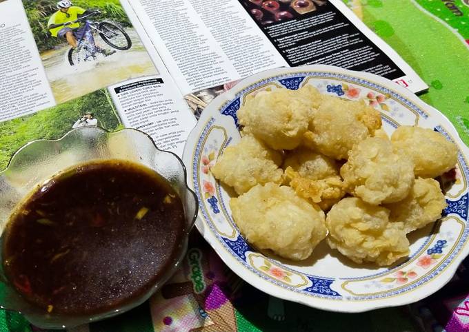 Bagaimana mengolah Cireng bumbu rujak Anti Gagal