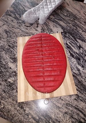 A picture of Red velvet cake.