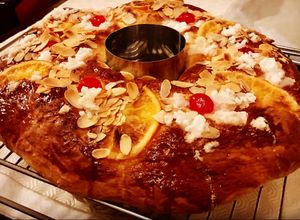 Foto principal de Roscón de reyes 👑👑 con prefermento y en mambo Cecotec