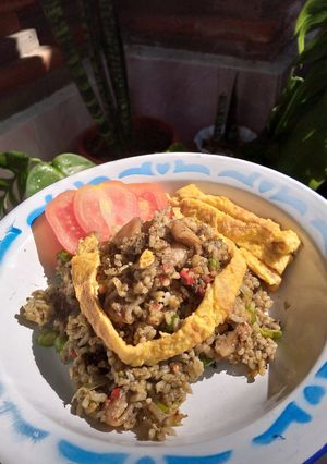 Foto resep Nasi goreng cumi asin