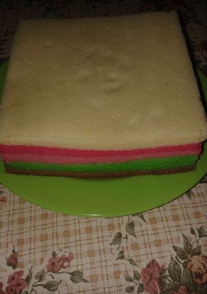 Foto resep Rainbow Cake