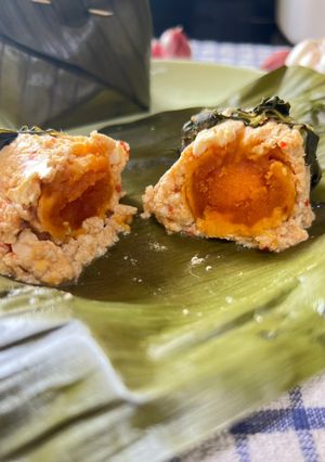 Foto resep Botok Telur Asin