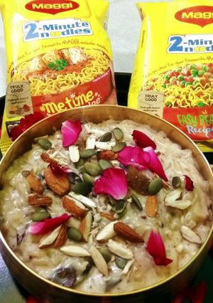 A picture of Maggi Basundi.