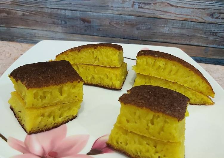 Resep Bika ambon ekonomis dengan teflon, Menggugah Selera