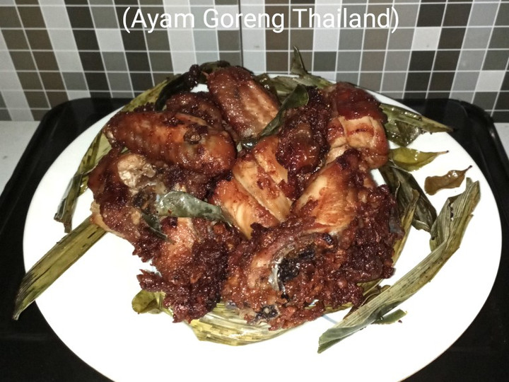 Langkah Mudah untuk Membuat Gai Tod (Ayam Goreng) Thailand Irit Anti Gagal