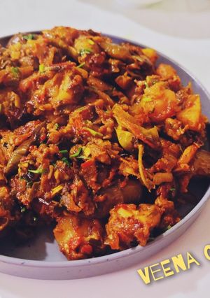 सूखे बैंगन आलू (sukhe baigun aloo recipe in hindi) रेसिपी मुख्य फोटो