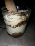 Tiramisú sin huevo