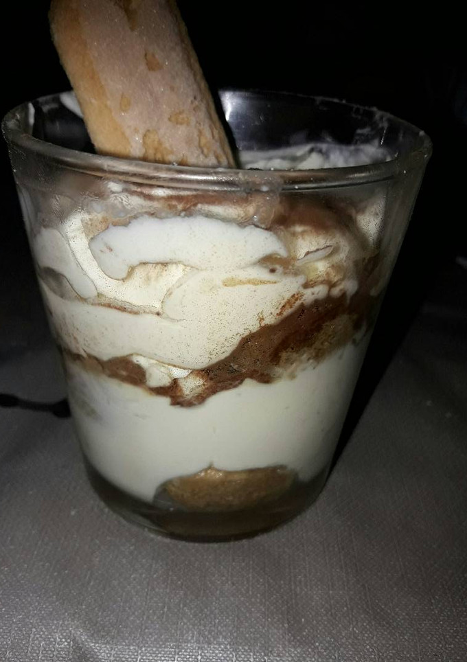 Una foto de Tiramisú sin huevo