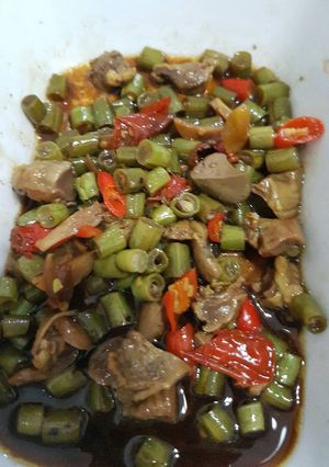 Foto resep Oseng buncis hati ayam