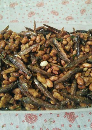 Foto resep Kering tempe, teri ala kadarnya
