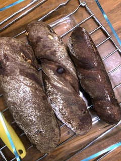 A picture of Chocolate Walnut Rye Bread.