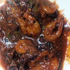 A picture of Spicy prawns.