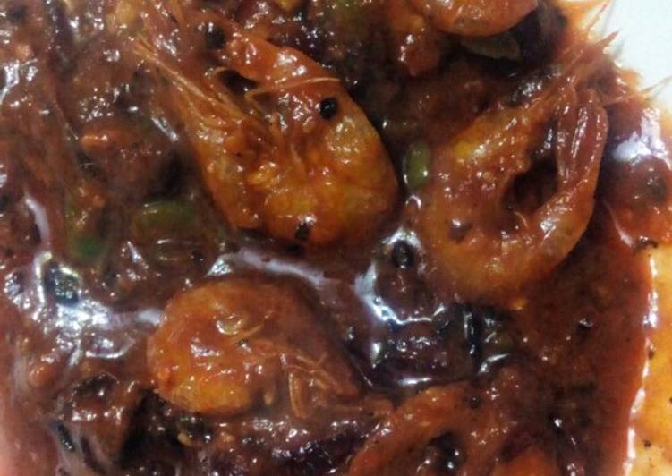 Spicy prawns