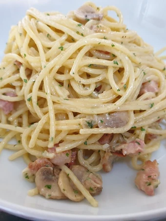 Recipe Easy No Fuss carbonara the Delicious You can take Joss in your mouth