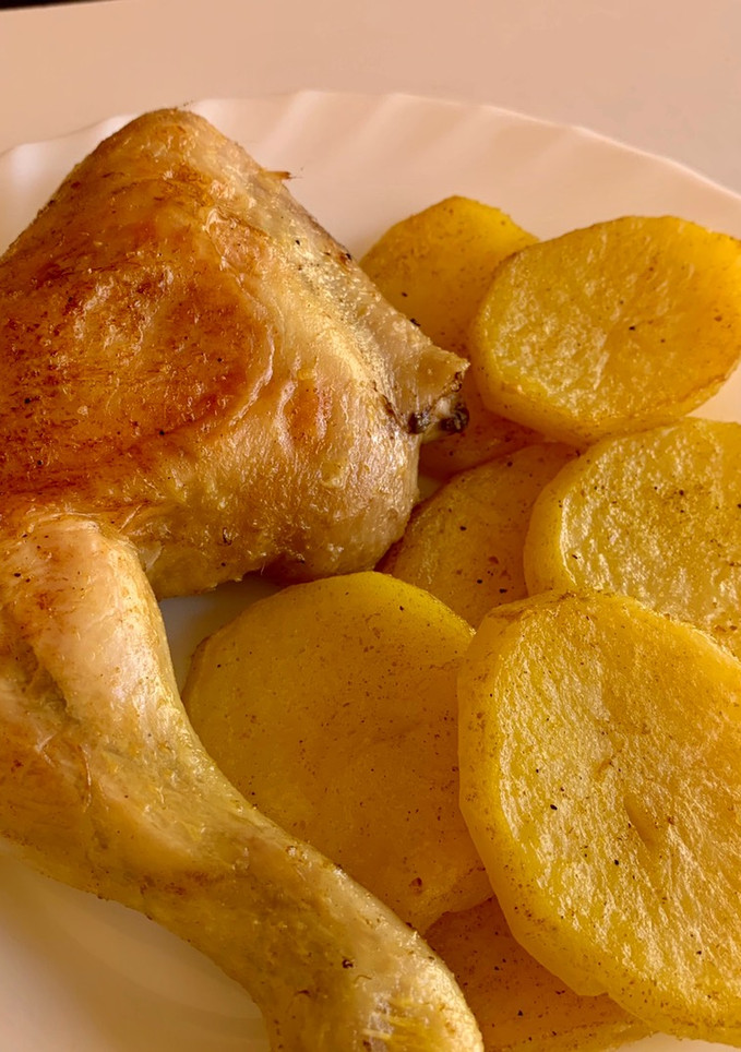 Una foto de Pollo asado al tikka masala