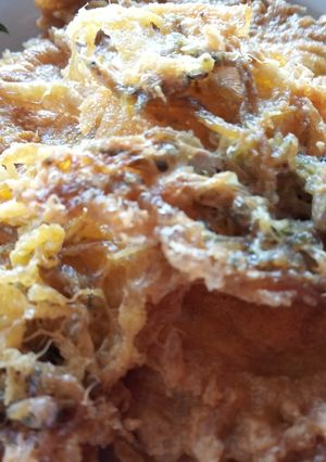 Foto resep Telur dadar goreng isi Teri