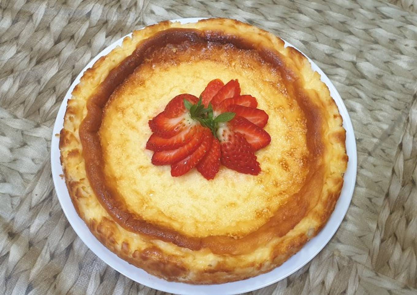 Tarta de queso La Viña