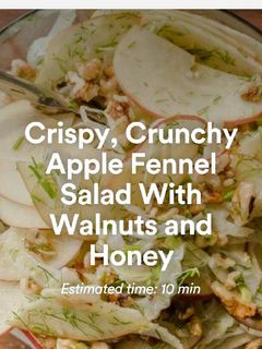 A picture of An edited version of a classic Waldorf salad!! : Chia Recipes💞.