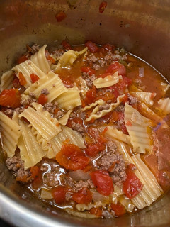 A picture of Lasagna Soup.