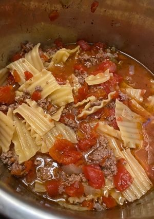 A picture of Lasagna Soup.