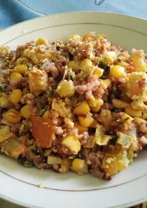 Foto resep Sarapan sehat ala mejikom anak kosan