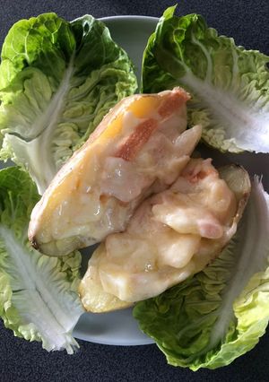Une photo de Pommes de terre farcies au maroilles