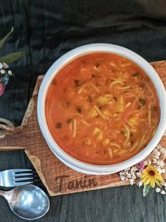 عکسی از دستور سوپ ورمیشل