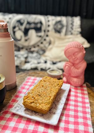 Una foto de Budín de zanahoria saludable 🥕🐰