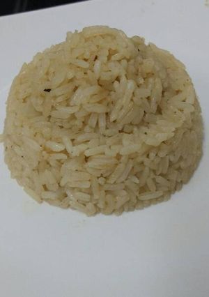 Una foto de Arroz de cebolla