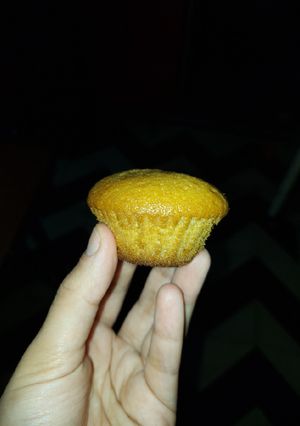 Una foto de Magdalenas con dulce de leche