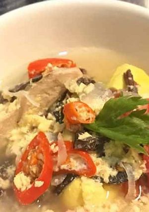 Foto resep Pindang Tongkol Jamur Kuah Segar