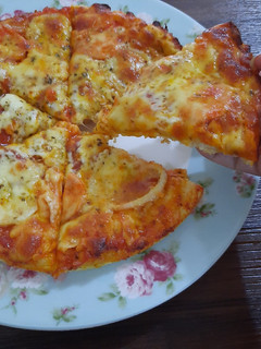 Foto resep Pizza sosis mozarella empuk