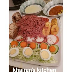 A picture of Rice and beans(Garau garau).