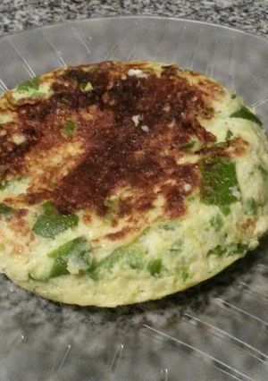 Una foto de Tortilla de zapallitos