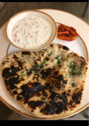 A picture of Stuff Amritsari Kulcha.