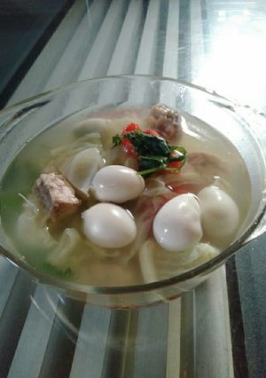 Foto resep Sop Grombyang Puyuh Bumbu Cemplung
