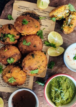 A picture of Cheesy aloo tikki.