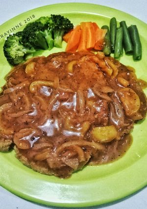 Foto resep Steak Tempe Saus Lada Hitam