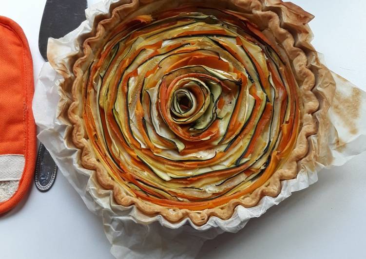 ☆Tarte Tourbillon de Légumes☆