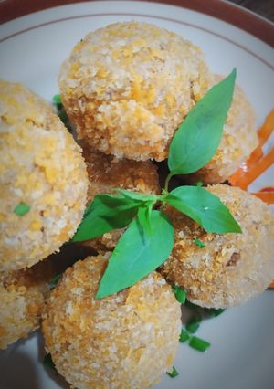 Foto resep Bola-bola Tempe Telur Puyuh