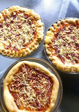 Foto resep Pizza homemade enak
