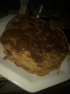 Φωτογραφία της συνταγής Pancakes με σοκολατάκια