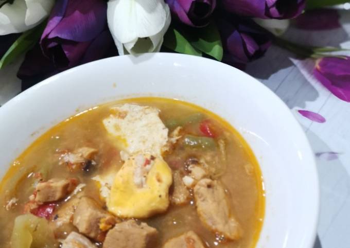 Asem asem Daging telur ala magic com simple,tanpa blimbing wuluh